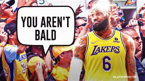 are lakers fans calling fake news on bald lebron james